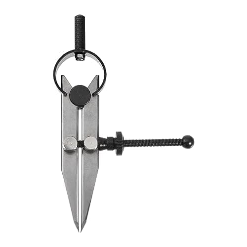 Image of sourcing map Spring Joint Caliper 3 inch / 75mm Adjustable Spring Divider Caliper with Solid Nut for Metalworking Geometry Drawing Woodworking, Flat Leg