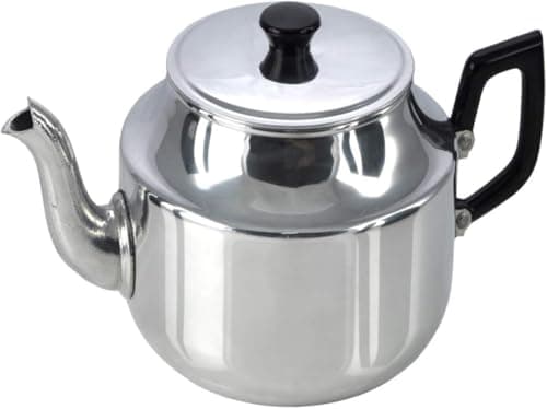 Image of Traditional Aluminium Teapot, 1.4 Litre Capacity, 9 Cup Capacity