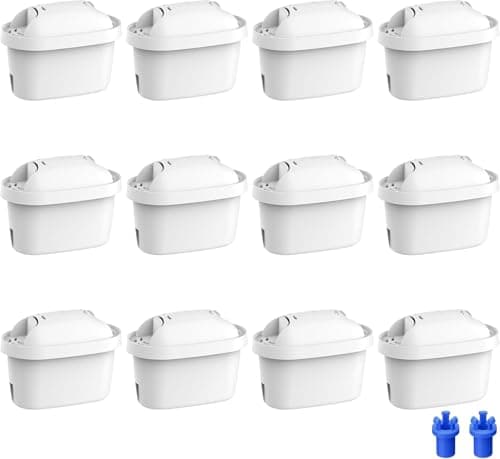 Image of Waterdrop Water Filter Cartridges, Replacement for Brita® Maxtra+® Plus, Maxtra Pro® All-in-1, Compatible with Brita® Marella® Jug and Kettle, Reduce PFAS, PFOA/PFOS, TÜV SÜD, NSF Certified (12)