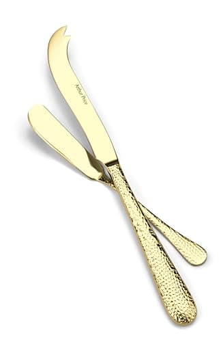 Image of Arthur Price CAVA0733 Cheese & Butter Knife Set, Stainless Steel