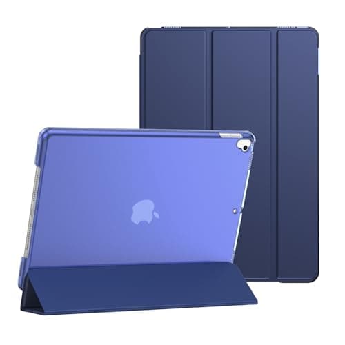 Image of For Apple iPad Pro 10.5 (2017) A1701 A1709 And iPad Air 3 (2019) A2152 A2123 A2153 Smart Case with Auto Wake/Sleep (Blue)