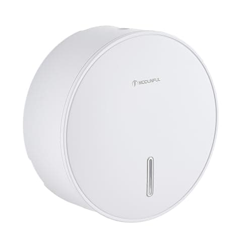 Image of Modunful Toilet Tissue Dispenser,Mini Jumbo Toilet Paper Roll Holder Wall Mounted,Commercial Toilet Tissue Dispensers Single Roll Jumbo Holder for Toilet Office,School,Bathroom