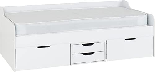 Image of Seconique Dante 3' Single Day Bed in White