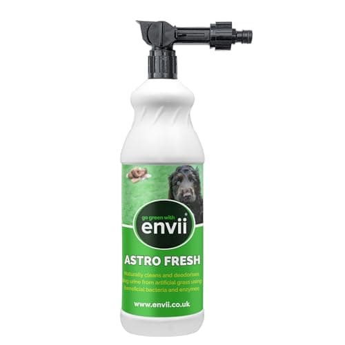 Image of envii Astro Fresh - Natural Artificial Grass Cleaner for Dogs Urine & Odour Remover - Chemical Free Ready to Use Hose End Sprayer - Easy to Apply 1L treats 100m2