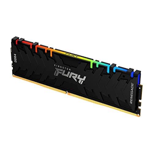 Image of Kingston FURY Renegade RGB 8 GB 3200 MHz DDR4 CL16 Desktop Memory Single Module KF432C16RBA/8