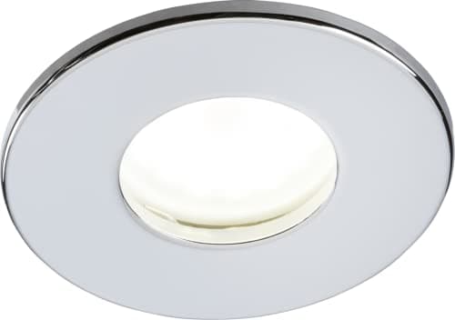 Image of 230V IP65 Fixed GU10 Fire-Rated Downlight Chrome