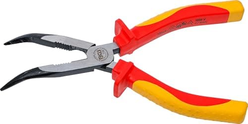 Image of BGS 7153 | VDE Long Nose Pliers | Angular | 200 mm