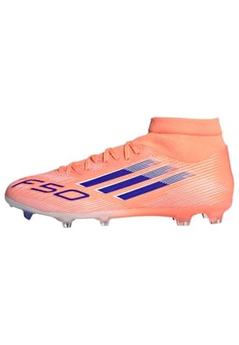 Image of adidas F50 League Mens Firm Ground Football Boots Orange/Blue 10 UK