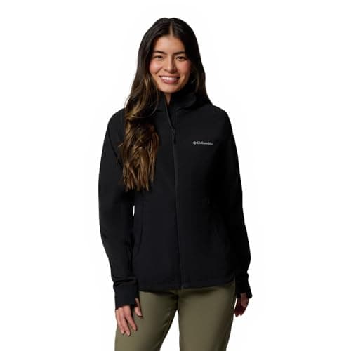 Image of Columbia Women's Sweet As 3 Hooded Softshell, Softshell Jacket, Black, M