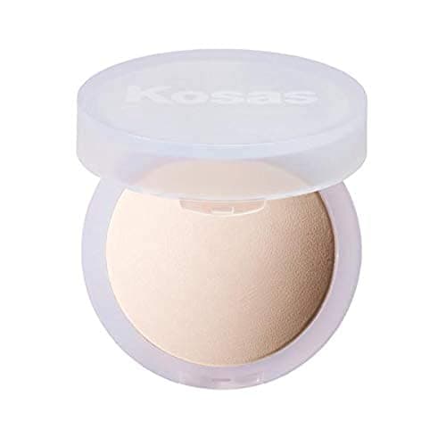Image of Kosas Cloud Set Pressed Setting Powder – Translucent Shine Control Face Powder, Soft Matte Finish, Airy (Sheer Porcelain)