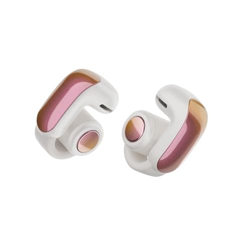 Image of Bose Ultra Open Edition Headphones with OpenAudio Technology, Wireless Earbuds, Up to 48 Hours of Battery Life, Iridescent Sunset (Renewed)