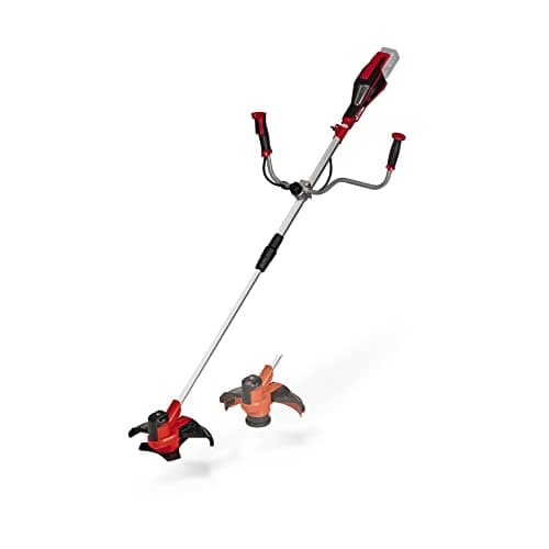 Image of Einhell Cordless Brush Cutter 18V Power X-Change, Powerful Weed Trimmer With Metal Blades, Bump Fed Spool And Harness, Without Battery AGILLO 18/200
