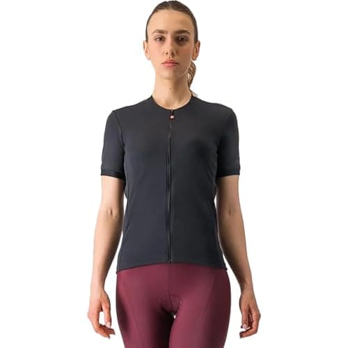 Image of CASTELLI Libera Short Sleeve Womens Cycling Jersey - Black - L