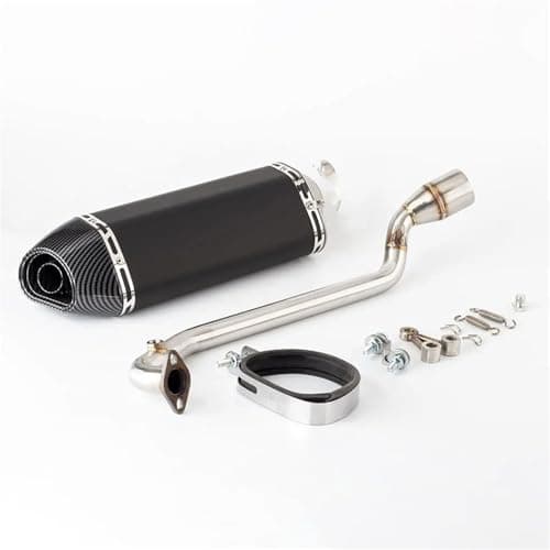 Image of Motorcycle Exhaust Pipe For KYMCO KRV180 Krv 180 Motorcycle Exhaust Full System Front Pipe Stainless Steel Link Pipe Muffler Link Pipe(J)
