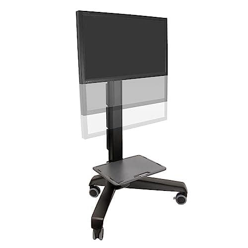Image of Ergotron Neo-Flex Mobile MediaCenter LD - Cart for LCD display - black - screen size: 27"-40"