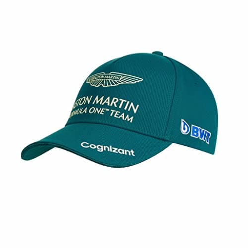 Image of F1 Aston Martin Cognizant Team, Sebastian Vettel driver cap, adult size, green, official merchandise