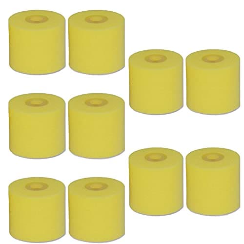 Image of Ear foam Tips Ear sleeves For Shure SE Earphones SE110, SE115, SE210, SE215, SE310, in Ear Tips Buds (Yellow)