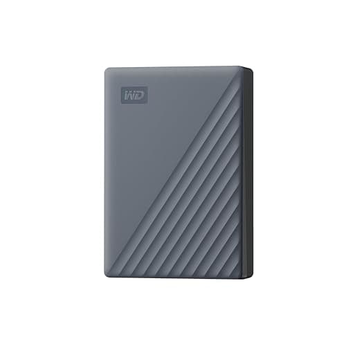 Image of WD 6TB My Passport Portable External Hard Drive, Works with USB-C Devices, Includes Backup Software with Password Protection - WDBY3J0060BGY-WESN