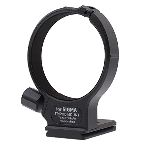Image of 71mm Tripod Collar Mount Ring 1/4" for SIGMA APO 70-200mm F2.8 II EX DG MACRO HSM Lens