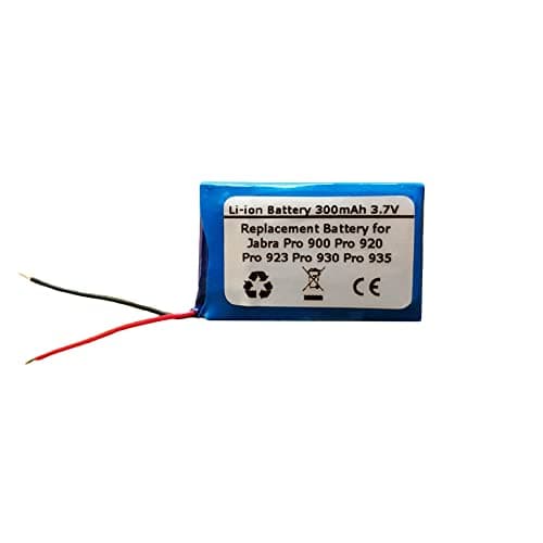 Image of 300mAh 3.7V Replacement Battery for Jabra Pro 900, Pro 920, Pro 923, Pro 930, Pro 935