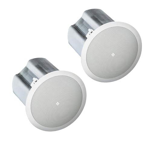 Image of JBL Control 16C/T Two-Way 6.5" Coaxial Ceiling Loudspeaker, white (sold as pair)
