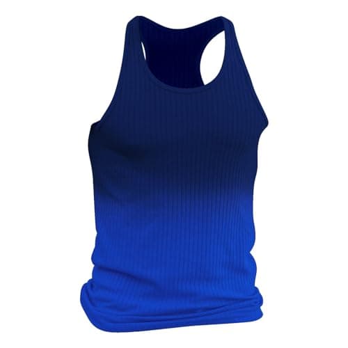 Image of Mens Y-Back Gym Vest - Breathable Workout Sleeveless Gym Fitness Vests Quick Dry Training Bodybuilding Tank Tops Muscle Gym Vests Round Neck Sports Undershirt For Running Fitness Gym