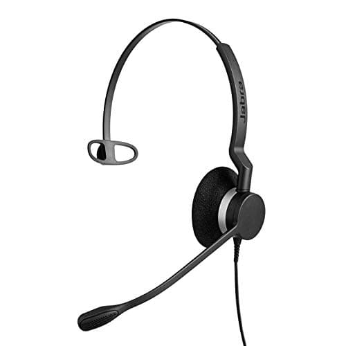Image of Jabra BIZ 2300 Mono Headset, Black (Renewed)