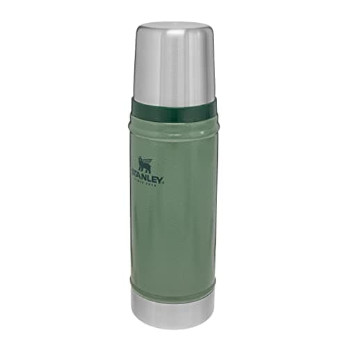 Image of Stanley 1913 Classic Legendary Thermal Flask 0.47L - Keeps Hot Or Cold for 15 Hours - BPA-Free Insulated Bottle - Stainless Steel Coffee Flask - Leakproof - Dishwasher Safe - Green