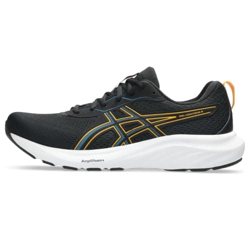 Image of ASICS Men's Gel-Contend 9 Running Shoes, Black/Yamabuki, 15