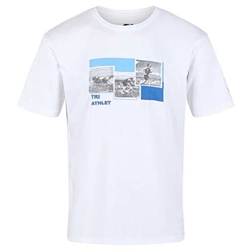 Image of Regatta Finger Slogan T-Shirt, White, M