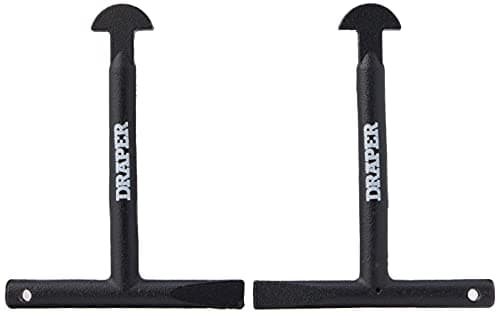 Image of Draper 130mm Manhole Keys | Set of 2 Plumbing Tools | Plumber Hand Tool | 89721