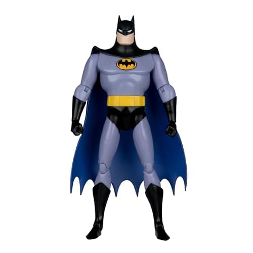 Image of McFarlane Batman: The Animated Series Batman (with Alternate Expressions) 6in Build-A Figure Toys