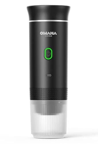 Image of Omana Three in One Portable Electric Mini Coffee Machine Coffee Maker Compatible with Nespresso & Dolce Gusto Capsule, Car Travel Outdoor Automatic espresso ritual coffee 3in1