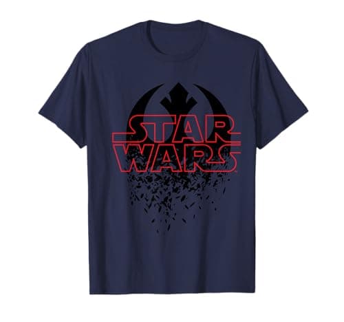 Image of Star Wars The Last Jedi Shattered Emblem T-Shirt