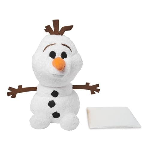 Image of Disney Store Official Frozen Olaf Weighted Plush Toy - 15-Inch Sensory Soothing Companion - Cuddly Snowman Design for Fans & Kids for All Ages - Celebrate with Your Favorite Snowman