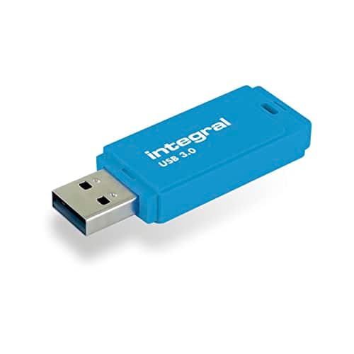 Image of Integral 512GB Neon Blue USB 3.2 Gen 1 Flash Drive