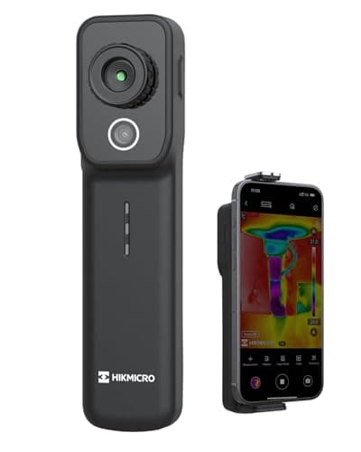 Image of HIKMICRO Mini2W Wireless Dual Camera Thermal Imager- iOS/Android, 256x192 IR Resolution Thermal Imaging Camera with Visual Camera, 512×384 SuperIR™, 25Hz, Manual Focus, for Phone/Tablet/PC Windows