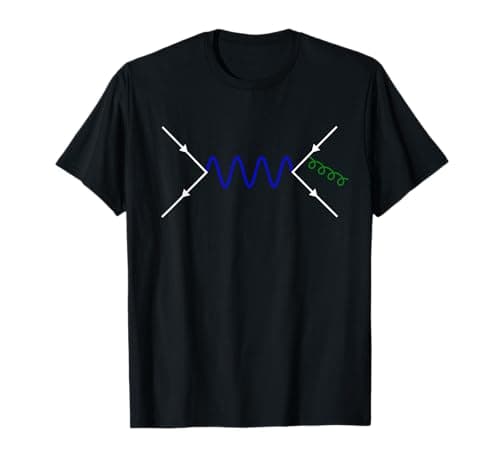Image of Quantum Physics T Shirt Feynman Diagram T-Shirt