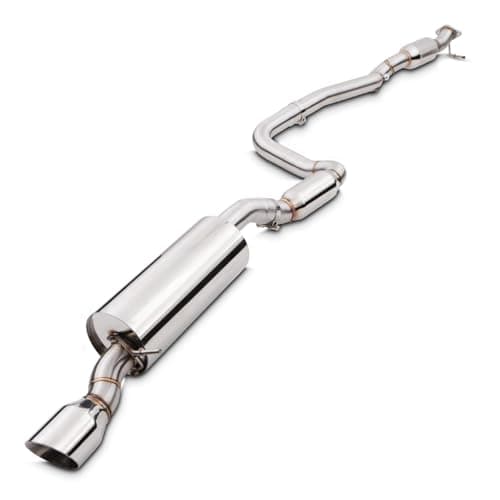 Image of Gravity Performance 2.25" Catback Exhaust System Compatible with Ford Fiesta MK6 ST150 2004-2008 models Stainless Exhaust Kit