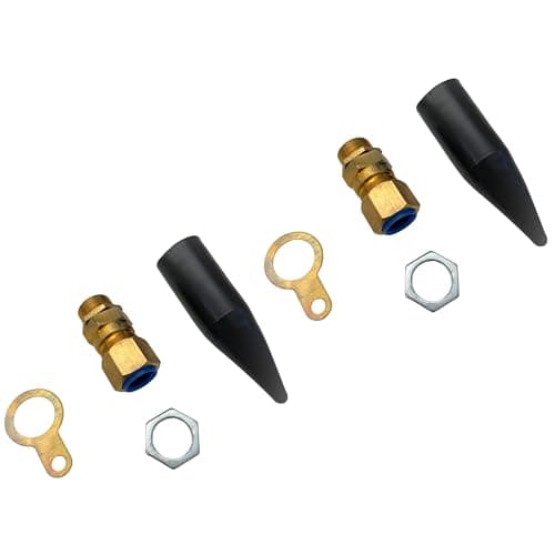Image of Evoges CW20S Brass Cable Gland Packs – Outdoor Rated, Suitable for SWA Armoured Cables, Includes Glands & Accessories, Pack of 2