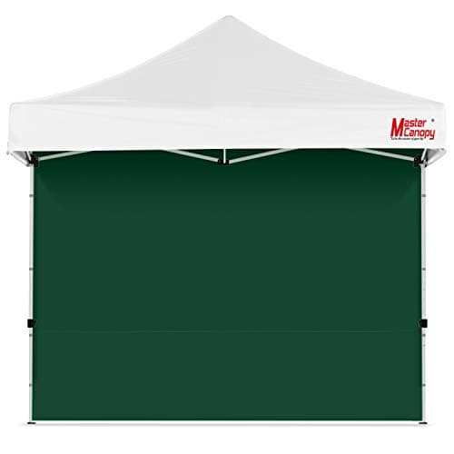 Image of MASTERCANOPY Instant Gazebo Sidewall Panels Sunwall for 3x3M Pop Up Gazebo,1 Piece,Forest Green