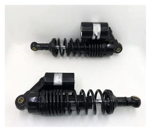 Image of Shock Absorbers Universal 330mm Motorcycle Rear Air Suspension Shock Absorber For Suzuki Silver And Black Suspension strut