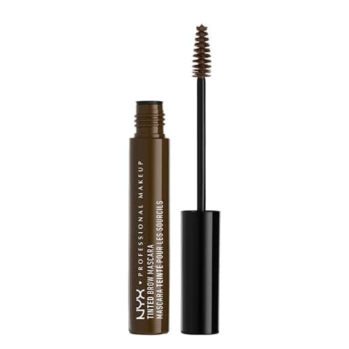 Image of NYX Professional Makeup Tinted Brow Mascara, Eyebrow Pigment, Creamy Gel Formula for Brow Colour and Structure, 6.2 g, Colour: Espresso