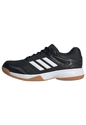 Image of adidas Men's Speedcourt Mens Indoor Shoes, Core Black/Cloud White/Gum, 9 UK