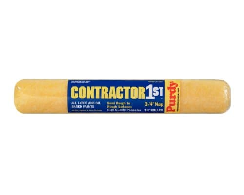 Image of Purdy 144688184 Contractor 1st Medium Density Polyester 3/4" Nap Cover, Multicolor