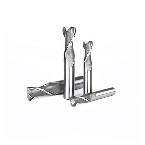 Image of End Mill Tungsten Carbide HSS-Aluminium Endmill 2F 3F 4F Flute 1 2 3 4 5 6mm HSS Milling Cutter CNC Bits for Lathe Machining Cutting Tool(3F 3.5mm)