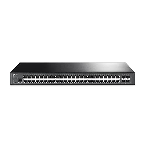 Image of TP-Link TL-SG3452| Jetstream 48 Port Gigabit Switch, 4 SFP Slots | Omada SDN Integrated | L2+ Smart Managed | IPv6 | Static Routing | L2/L3/L4 QoS, IGMP & LAG |Limited Lifetime Protection