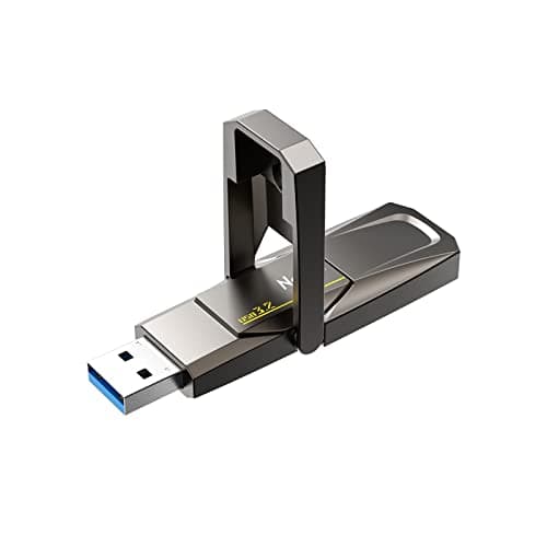 Image of Netac US5 128GB Solid USB State Drive Portable SSD 128GB External Type-c and USB 3.2 Dual Interface for Smartphone and Computer Notebook