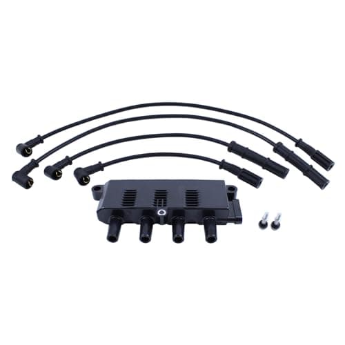 Image of HouYeen Ignition Coil Pack for Al-fa Ro-meo Mito Fia-t 500 500C Doblo Fiorino Grande Punto Evo Idea Linea Panda Qubo Siena For-d KA Lan-cia Ypsilon 1.2 1.4 LPG 1996-Onwards