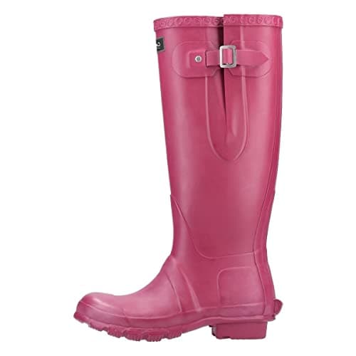 Image of Cotswold Windsor Tall Wellington Boot Female Berry Size 6